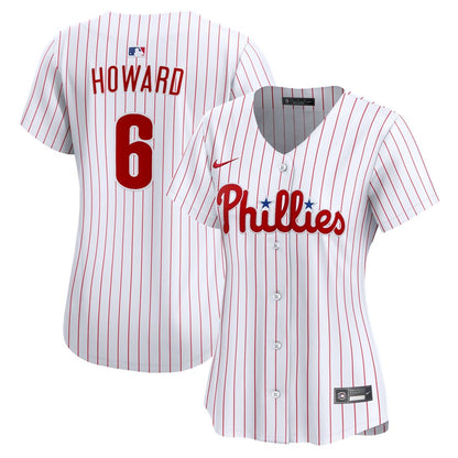 Philadelphia Phillies Ryan Howard Nike Women's Alternate 2 Limited Jersey - Cream MLB Team Jersey Baseball Fan Apparel