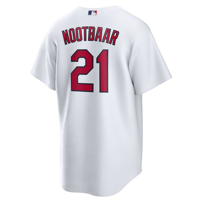 St. Louis Cardinals Lars Nootbaar Nike Home Replica Jersey - White MLB Team Jersey Baseball Fan Apparel