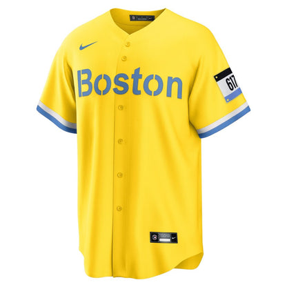 Boston Red Sox David Ortiz Nike Retired Player City Connect Replica Jersey - Gold MLB Team Jersey Baseball Fan Apparel