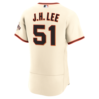 San Francisco Giants Jung Hoo Lee Nike Home Authentic Jersey - Cream MLB Team Jersey Baseball Fan Apparel