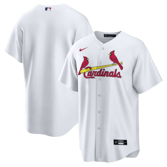 St. Louis Cardinals Nike Home Replica Team Jersey - White MLB Team Jersey Baseball Fan Apparel