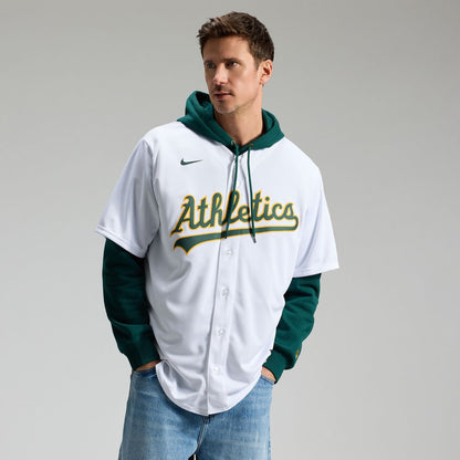 Athletics Nick Kurtz Nike Home Replica Player Jersey - White MLB Team Jersey Baseball Fan Apparel
