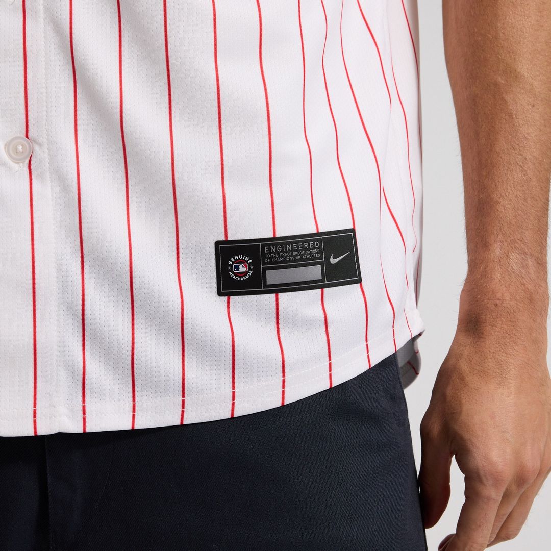 Philadelphia Phillies Nike Home Limited Jersey - White MLB Team Jersey Baseball Fan Apparel