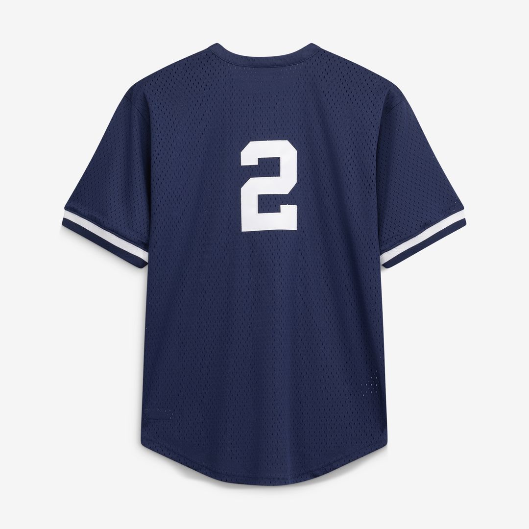 New York Yankees Derek Jeter Mitchell & Ness Big & Tall Batting Practice Replica Player Jersey - Navy MLB Team Jersey Baseball Fan Apparel