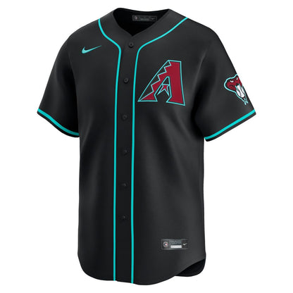 Arizona Diamondbacks Ketel Marte Nike Alternate Limited Jersey - Black MLB Team Jersey Baseball Fan Apparel