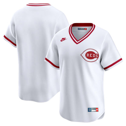 Cincinnati Reds Nike Cooperstown Limited Jersey - White MLB Team Jersey Baseball Fan Apparel