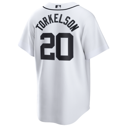 Detroit Tigers Spencer Torkelson Nike Home Replica Jersey - White MLB Team Jersey Baseball Fan Apparel