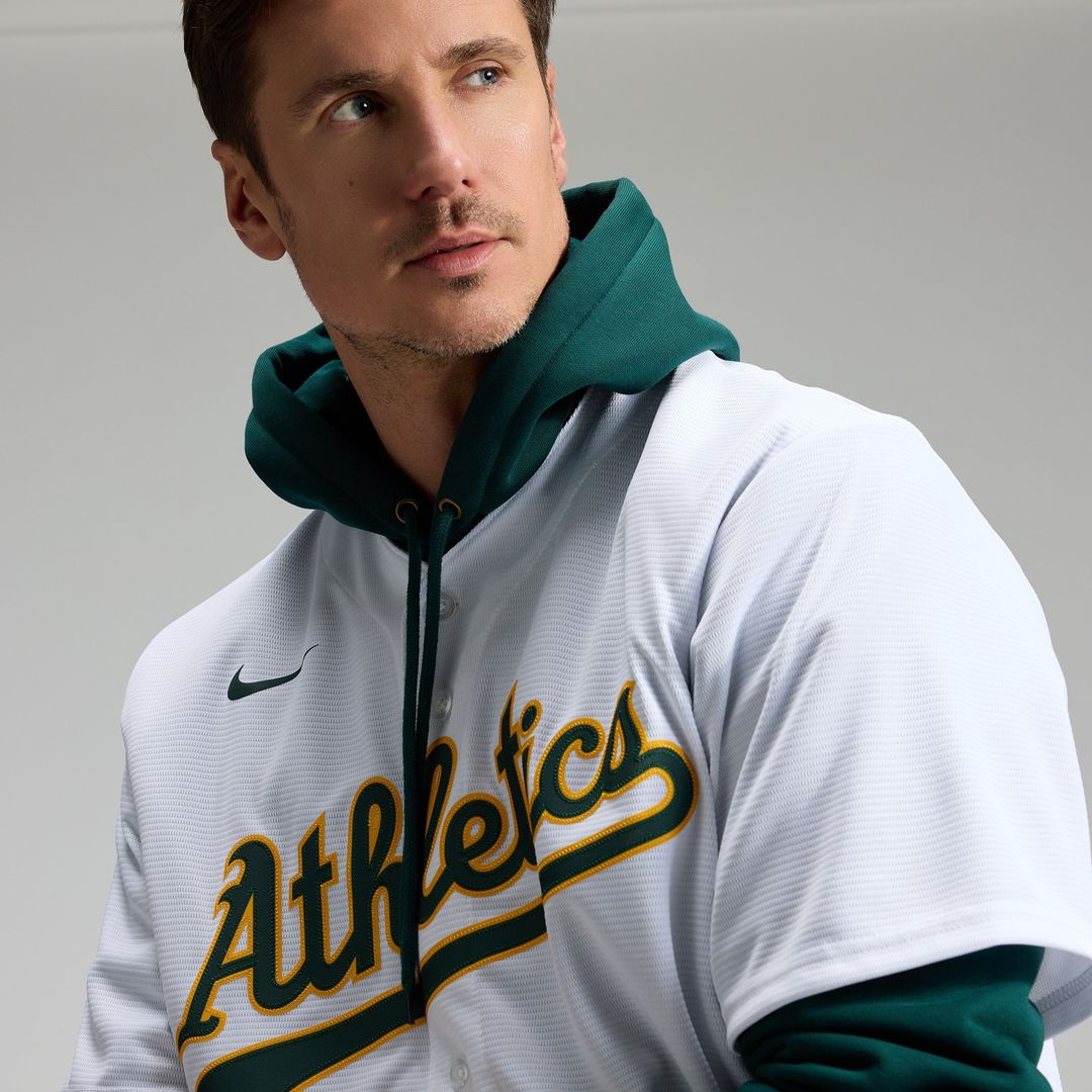 Athletics Nick Kurtz Nike Home Replica Player Jersey - White MLB Team Jersey Baseball Fan Apparel