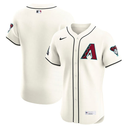 Arizona Diamondbacks Nike Home Elite Jersey - Cream MLB Team Jersey Baseball Fan Apparel