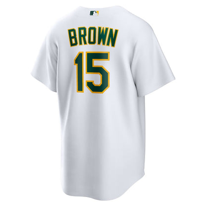 Athletics Seth Brown Nike Home Replica Jersey - White MLB Team Jersey Baseball Fan Apparel