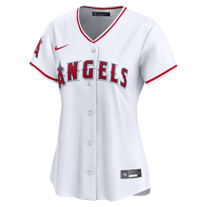 Los Angeles Angels Nike Women's Home Limited Jersey - White MLB Team Jersey Baseball Fan Apparel