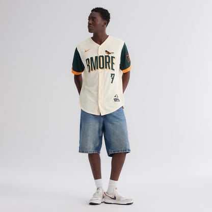 Baltimore Orioles Jackson Holliday Nike 2026 City Connect Stadium Jersey - Cream MLB Team Jersey Baseball Fan Apparel