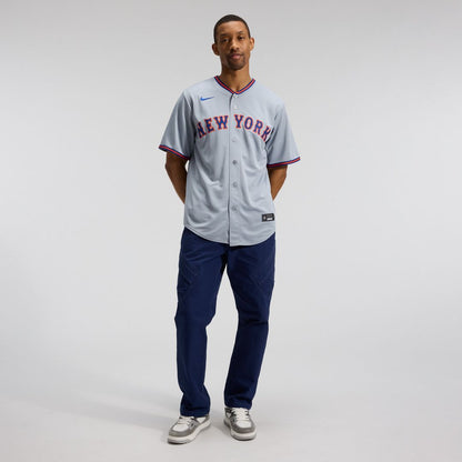 New York Mets Juan Soto Nike Road Replica Jersey - Gray MLB Team Jersey Baseball Fan Apparel