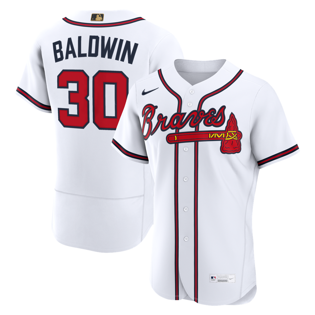 Atlanta Braves Drake Baldwin Nike MLB Awards Authentic Jersey - Red MLB Team Jersey Baseball Fan Apparel