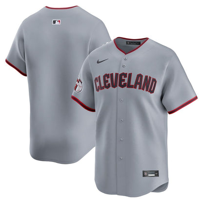 Cleveland Guardians Nike Road Limited Jersey - Gray MLB Team Jersey Baseball Fan Apparel