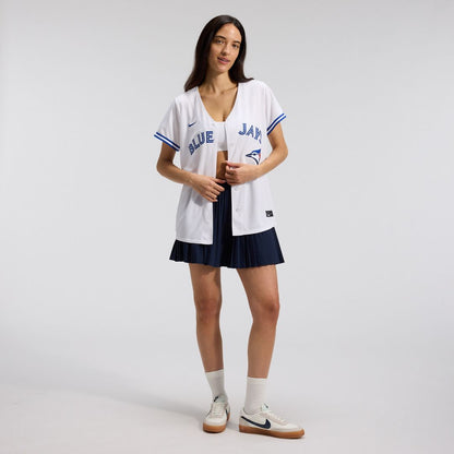 Toronto Blue Jays Vladimir Guerrero Jr. Nike Women's Home Replica Player Jersey - White MLB Team Jersey Baseball Fan Apparel