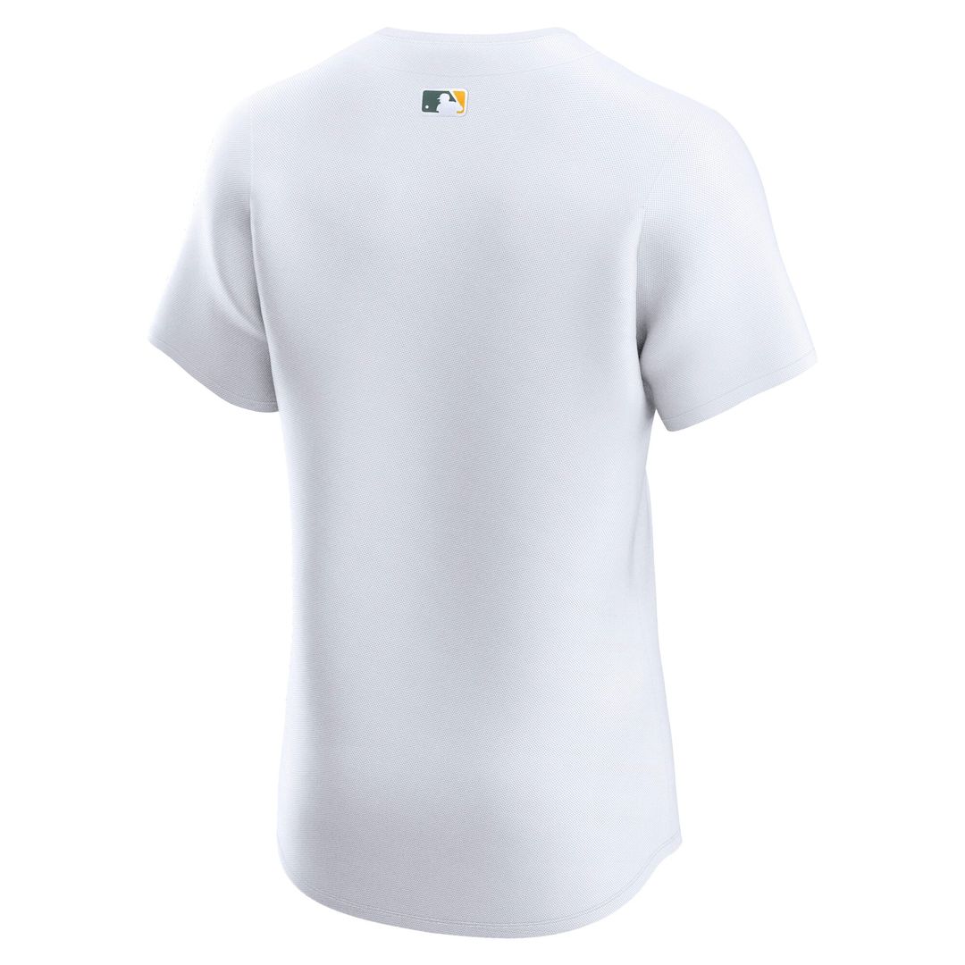 Athletics Nike Home Elite Jersey - White MLB Team Jersey Baseball Fan Apparel