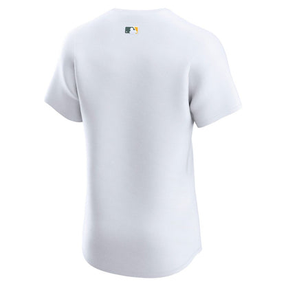 Athletics Nike Home Elite Jersey - White MLB Team Jersey Baseball Fan Apparel
