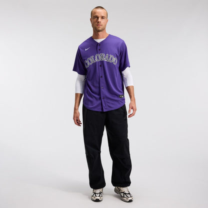 Colorado Rockies Nike Home Replica Team Jersey - White MLB Team Jersey Baseball Fan Apparel
