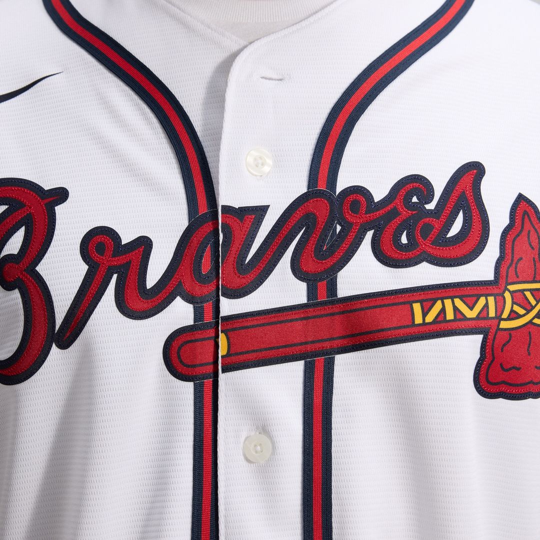 Atlanta Braves Nike Alternate Replica Team Jersey - Red MLB Team Jersey Baseball Fan Apparel