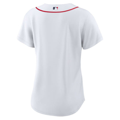 Boston Red Sox Nike Women's Home Replica Team Jersey - White MLB Team Jersey Baseball Fan Apparel