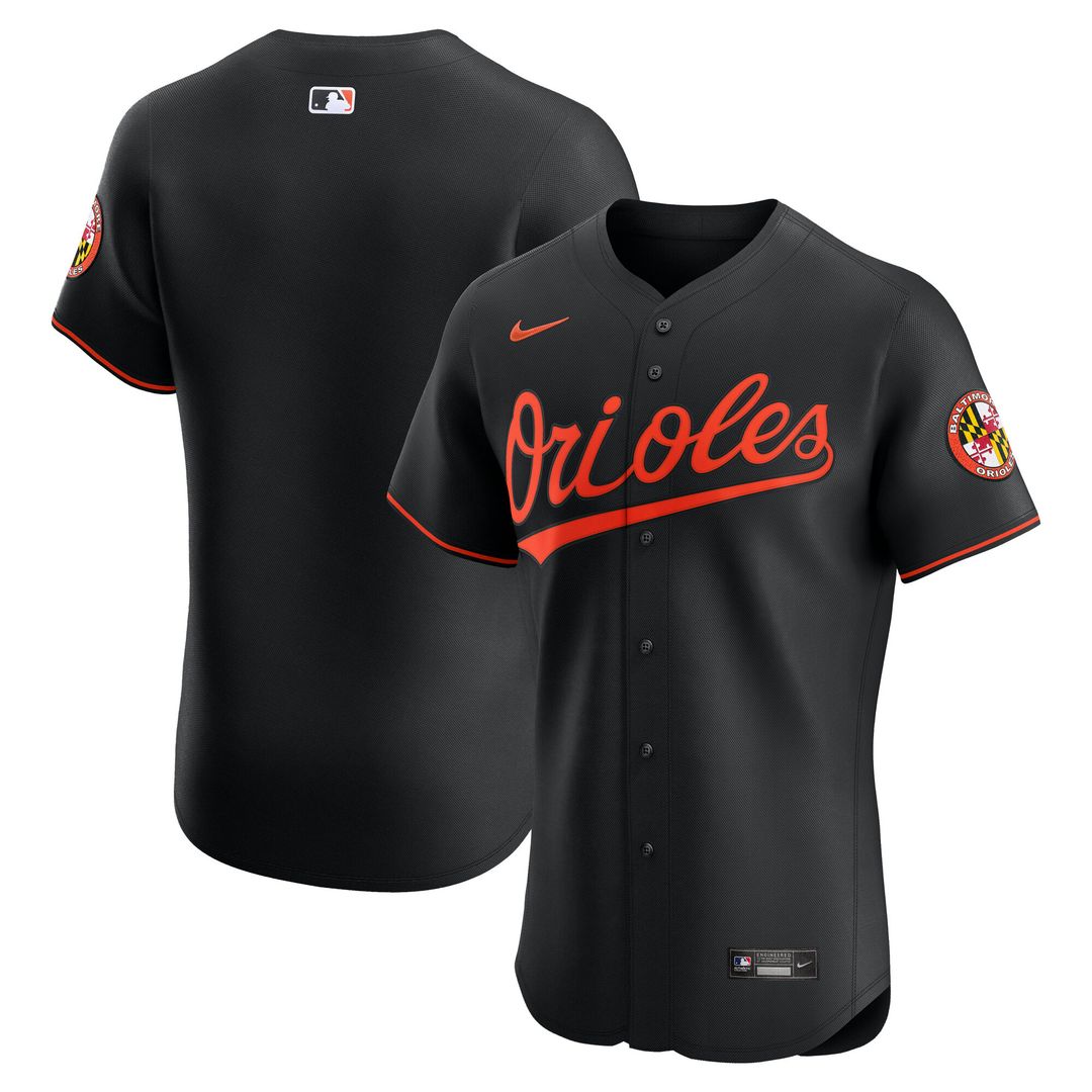 Baltimore Orioles Nike Home Elite Jersey - White MLB Team Jersey Baseball Fan Apparel