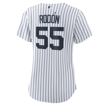 New York Yankees Carlos Rodon Nike Women's Home Replica Jersey - White MLB Team Jersey Baseball Fan Apparel