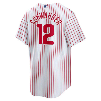 Philadelphia Phillies Kyle Schwarber Nike Replica Player Jersey - White MLB Team Jersey Baseball Fan Apparel