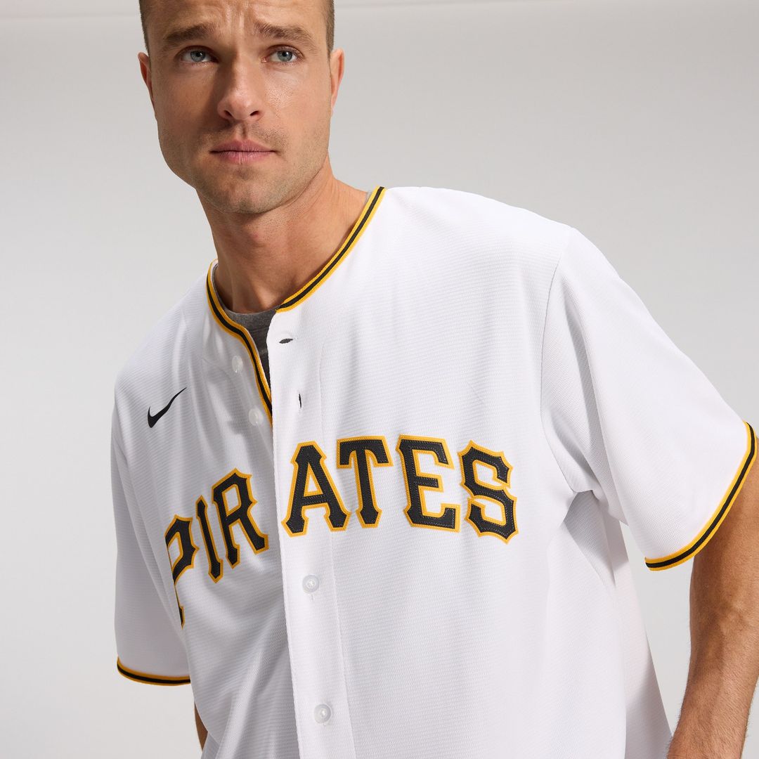 Pittsburgh Pirates Paul Skenes Nike Home Replica Player Jersey - White MLB Team Jersey Baseball Fan Apparel