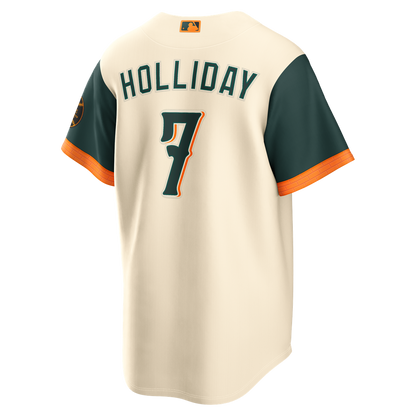 Baltimore Orioles Jackson Holliday Nike 2026 City Connect Stadium Jersey - Cream MLB Team Jersey Baseball Fan Apparel