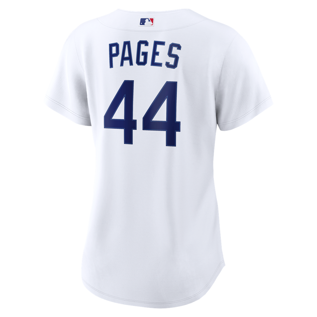 Los Angeles Dodgers Andy Pages Nike Women's Home Replica Jersey - White MLB Team Jersey Baseball Fan Apparel
