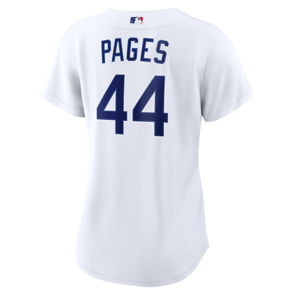 Los Angeles Dodgers Andy Pages Nike Women's Home Replica Jersey - White MLB Team Jersey Baseball Fan Apparel