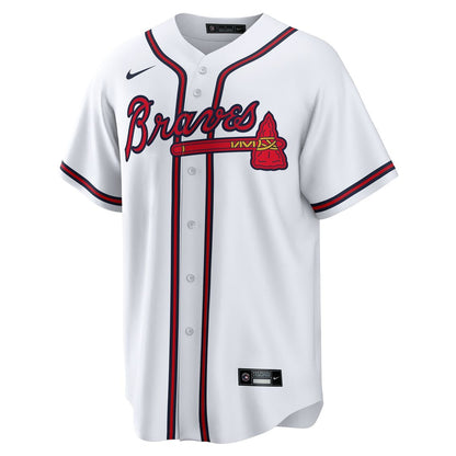 Atlanta Braves Drake Baldwin Nike Home Replica Jersey - White MLB Team Jersey Baseball Fan Apparel