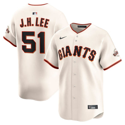 San Francisco Giants Jung Hoo Lee Nike Home Limited Player Jersey - Cream MLB Team Jersey Baseball Fan Apparel