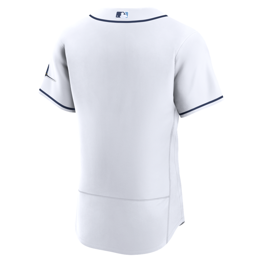Tampa Bay Rays Nike Home Authentic Jersey - White MLB Team Jersey Baseball Fan Apparel