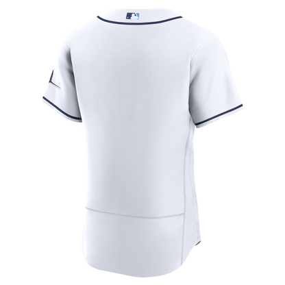 Tampa Bay Rays Nike Home Authentic Jersey - White MLB Team Jersey Baseball Fan Apparel