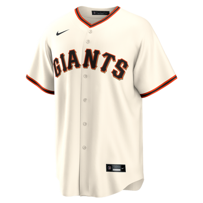 San Francisco Giants Evan Longoria Nike Home Retired Player Replica Jersey - Cream MLB Team Jersey Baseball Fan Apparel