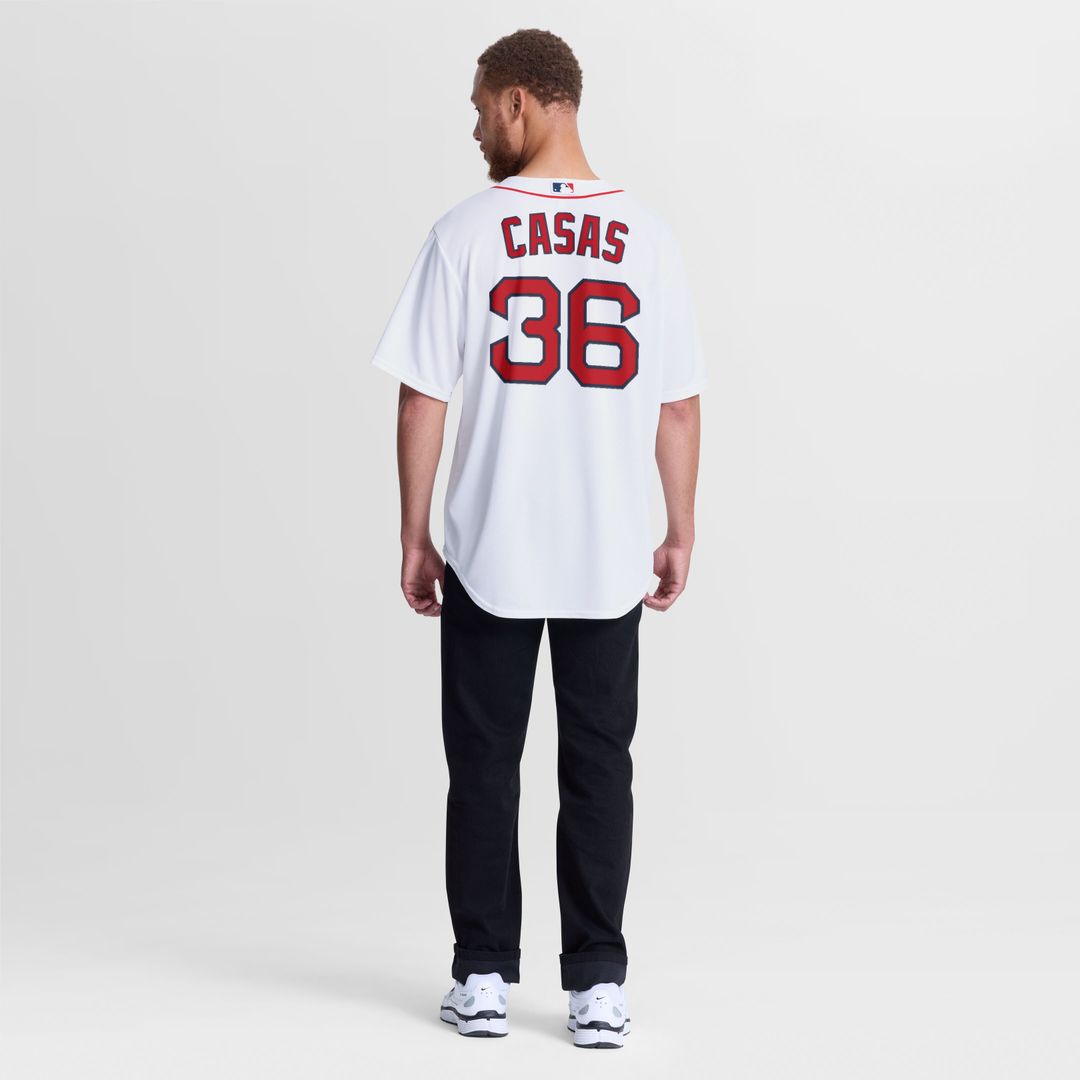 Boston Red Sox Triston Casas Nike Home Replica Jersey - White MLB Team Jersey Baseball Fan Apparel