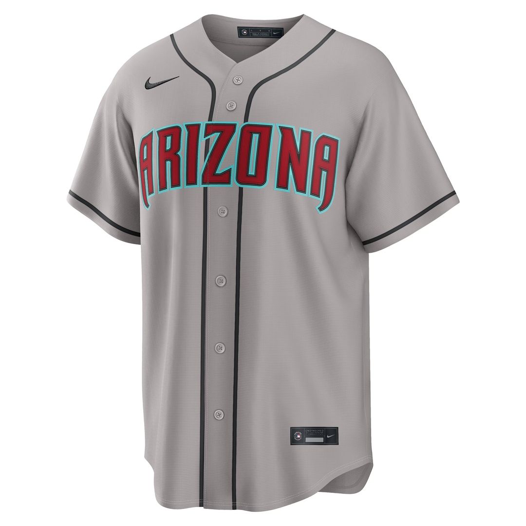 Arizona Diamondbacks Corbin Carroll Nike Alternate Replica Jersey - Black MLB Team Jersey Baseball Fan Apparel