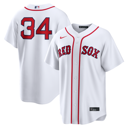 Boston Red Sox David Ortiz Nike Home Replica Jersey - White MLB Team Jersey Baseball Fan Apparel