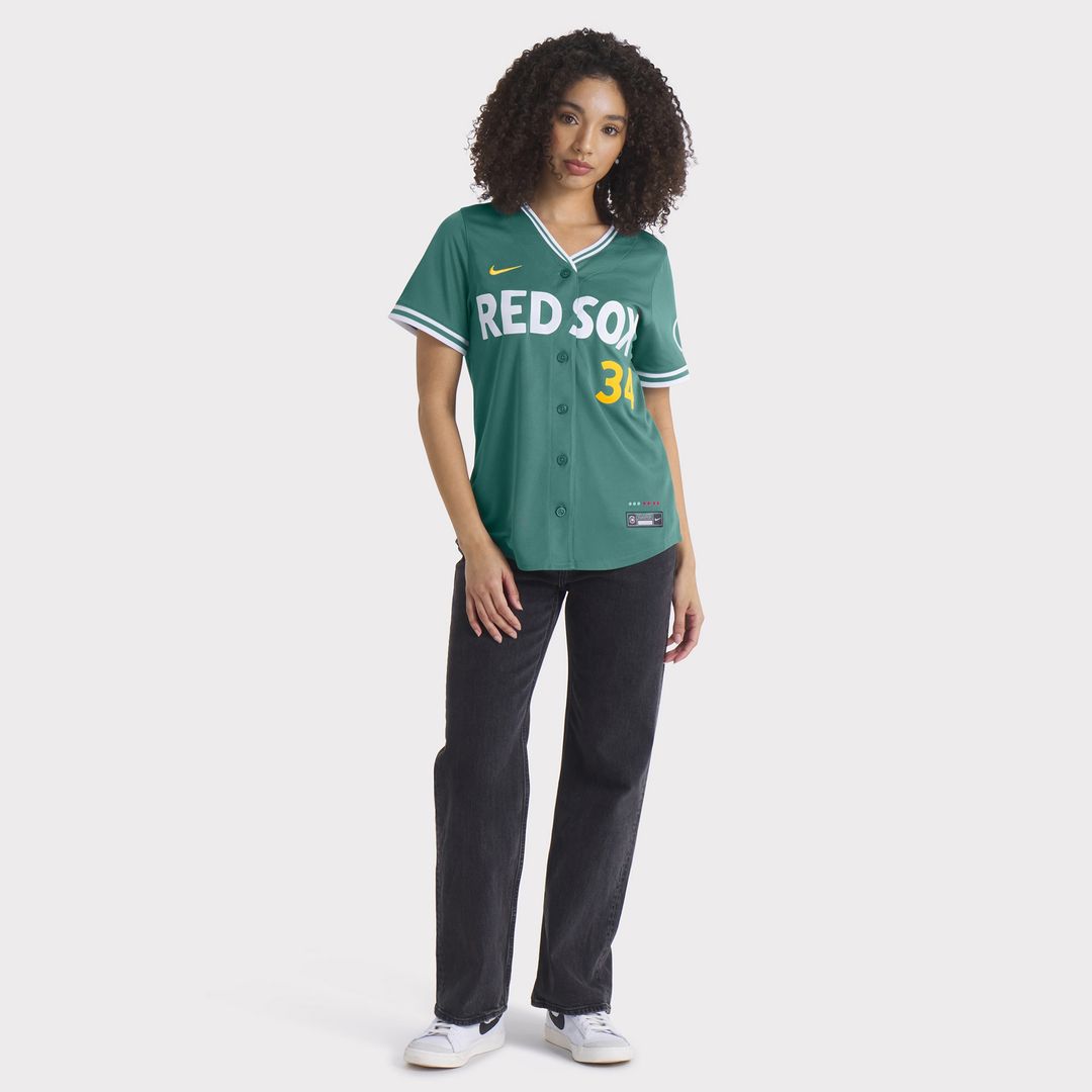 Boston Red Sox David Ortiz Nike Women's 2025 City Connect Limited Retired Player Jersey - Green MLB Team Jersey Baseball Fan Apparel