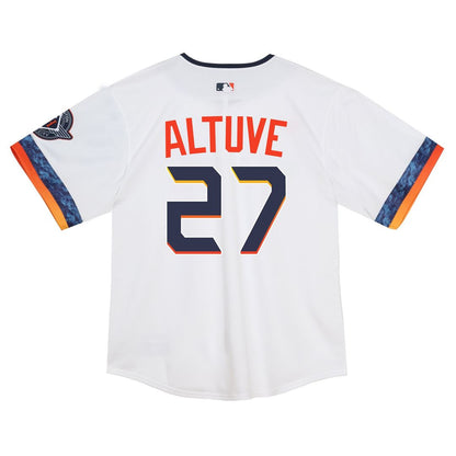 Houston Astros Jose Altuve Nike Infant 2025 City Connect Limited Player Jersey - White MLB Team Jersey Baseball Fan Apparel