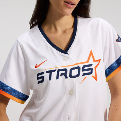 Houston Astros Nike Women's 2025 City Connect Limited Jersey - White MLB Team Jersey Baseball Fan Apparel