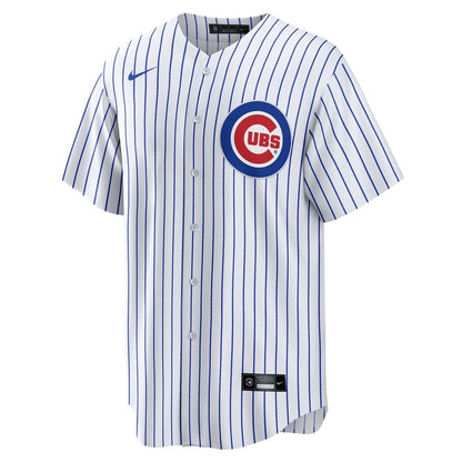 Chicago Cubs Michael Busch Nike Home Replica Jersey - White MLB Team Jersey Baseball Fan Apparel