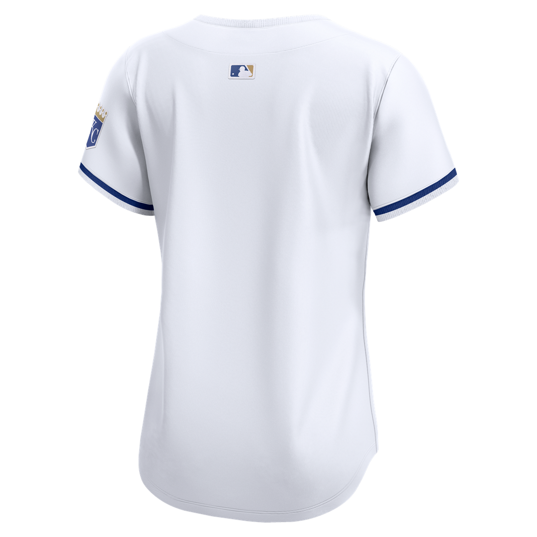Kansas City Royals Nike Women's Home Limited Jersey - White MLB Team Jersey Baseball Fan Apparel