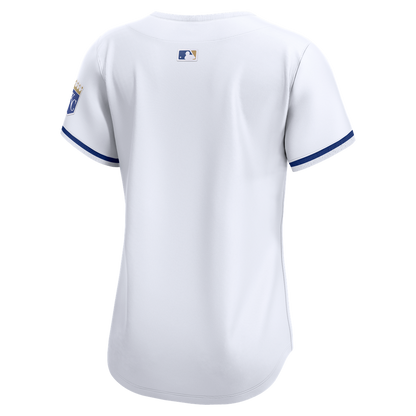 Kansas City Royals Nike Women's Home Limited Jersey - White MLB Team Jersey Baseball Fan Apparel