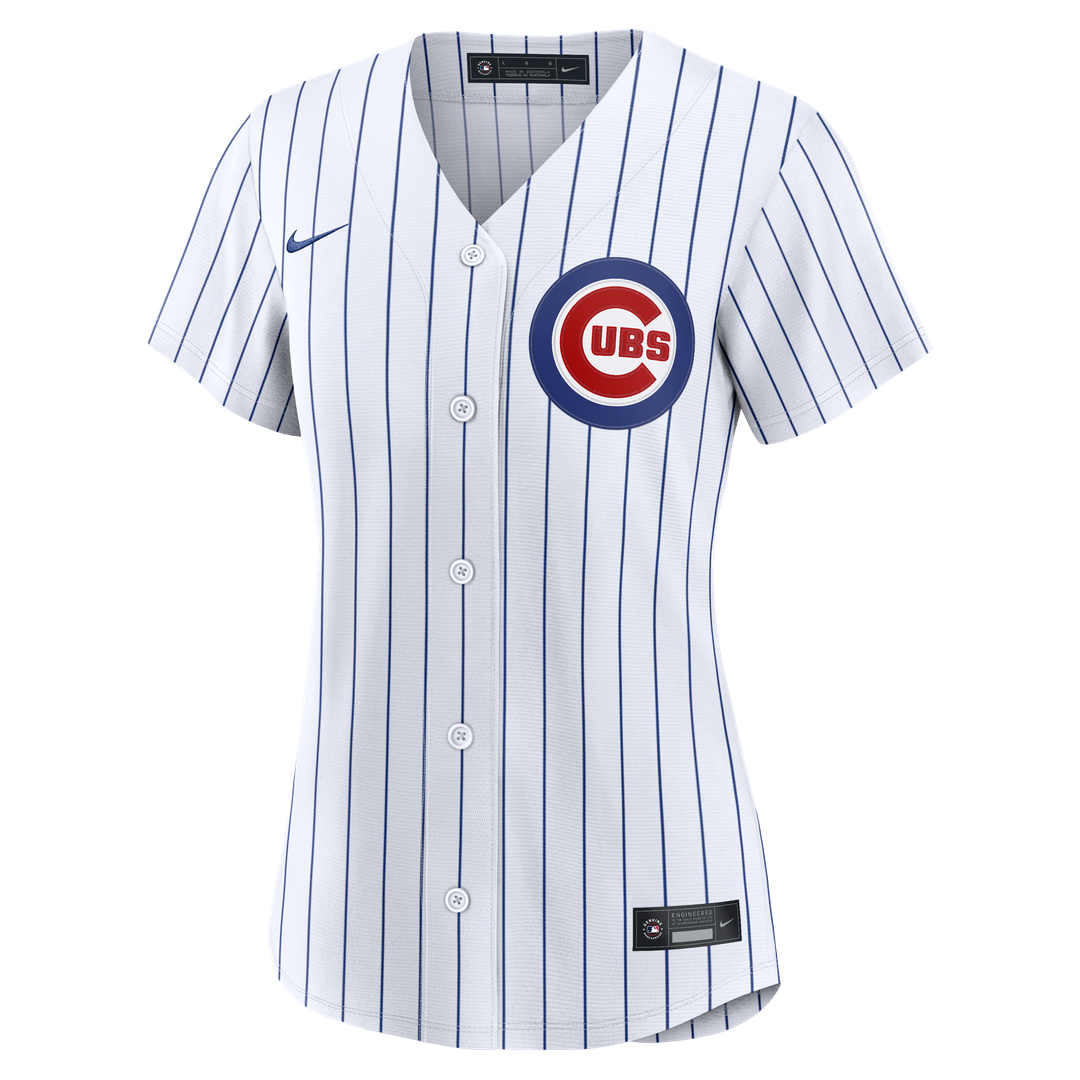 Chicago Cubs Pete Crow - Armstrong Nike Women's Home Replica Jersey - White MLB Team Jersey Baseball Fan Apparel