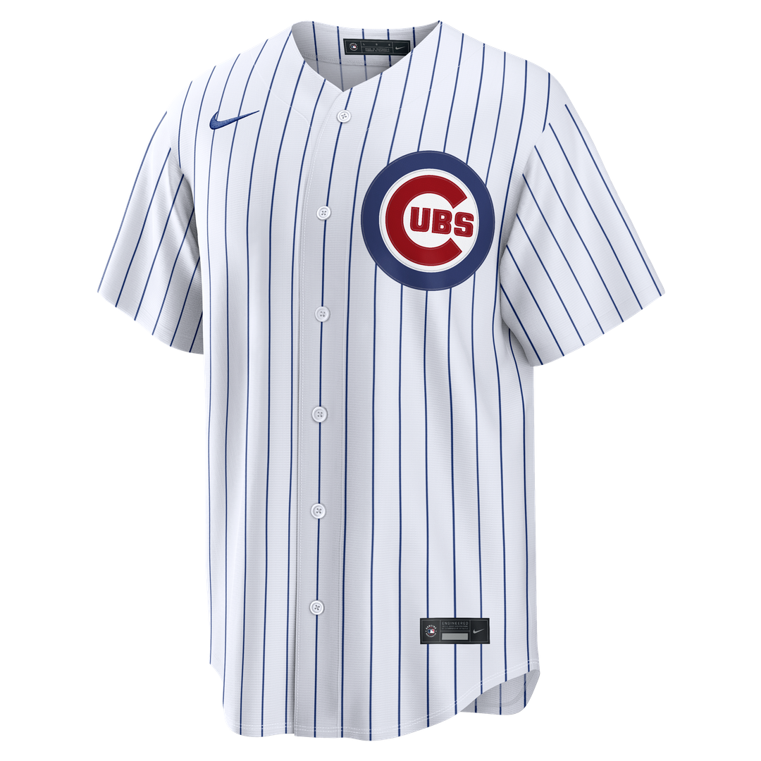 Chicago Cubs Alex Bregman Nike Home Replica Jersey - White MLB Team Jersey Baseball Fan Apparel