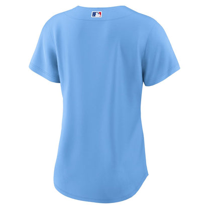 Chicago Cubs Nike Women's Alternate Replica Jersey - Light Blue MLB Team Jersey Baseball Fan Apparel