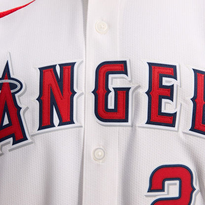 Los Angeles Angels Mike Trout Nike Home Limited Player Jersey - White MLB Team Jersey Baseball Fan Apparel